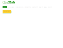 Tablet Screenshot of carclub.com.sg